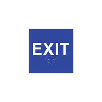 EXIT - ADA Braille