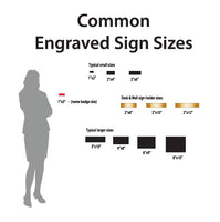 Engraved Signs