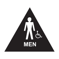 MENS RESTROOM DOOR SIGN