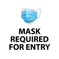 Mask Required Decal