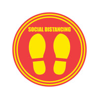 
              Social Distance Floor Decals
            